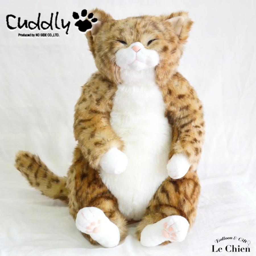 CUDDLY（カドリー） ぬいぐるみ 猫 茶トラ《ピンカートン》cuddly ね