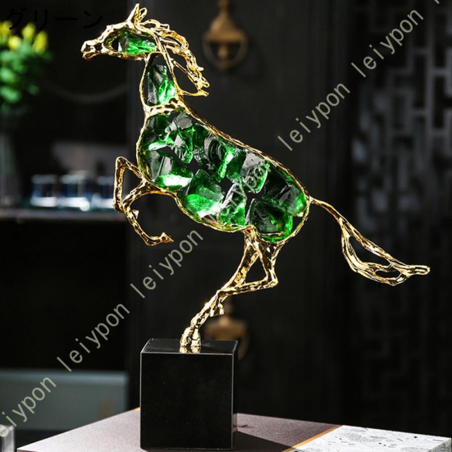 置物 オブジェ 馬の置物 動物 干支 金運 開運 風水グッズ 仕事運アップ