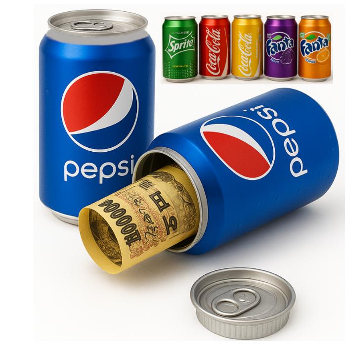 セーフ缶 シークレットケース スタッシュ 隠し金庫 防犯グッズ 小物