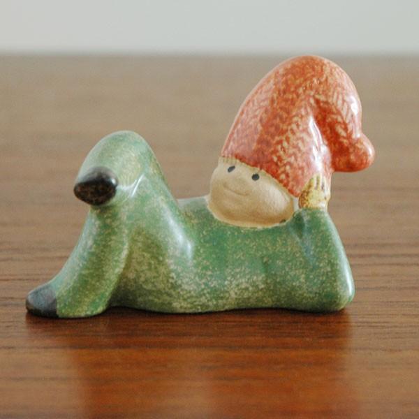 Lisa Larson（リサラーソン） Lazy Tomte (怠け者トムテ）トムテ