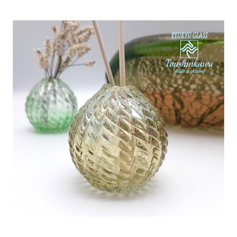琉球ガラス 一輪挿し フラワーベース かわいい 花のある暮らし