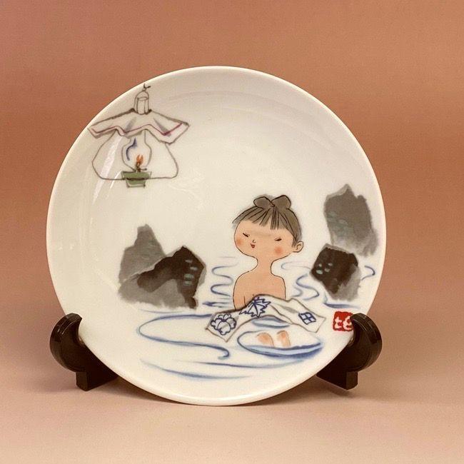 ノリタケ NORITAKE 日本陶器会社 西原比呂志デザイン 絵皿 飾り皿
