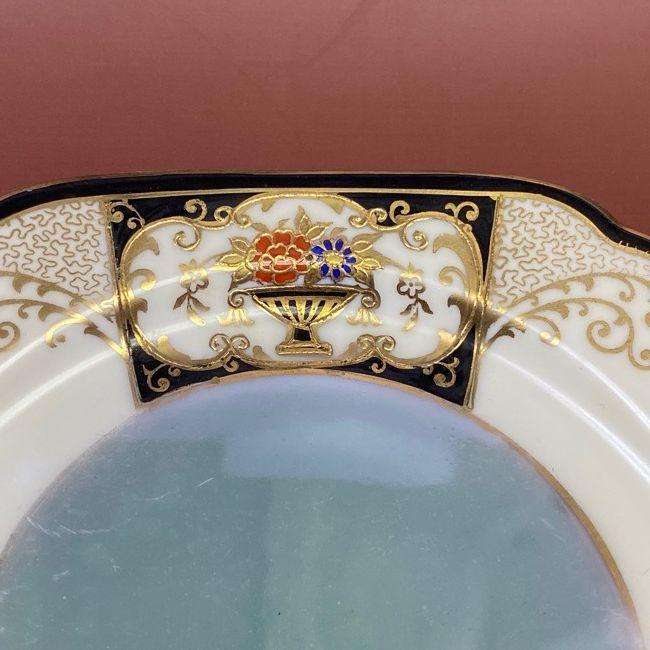 ノリタケ オールドノリタケ 金彩花柄 トリオ C&S コーヒーカップ