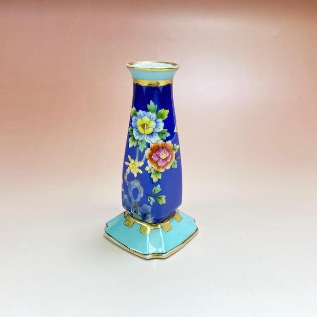 ノリタケ オールドノリタケ ドレッサーセット 6点セット ブルー花紋