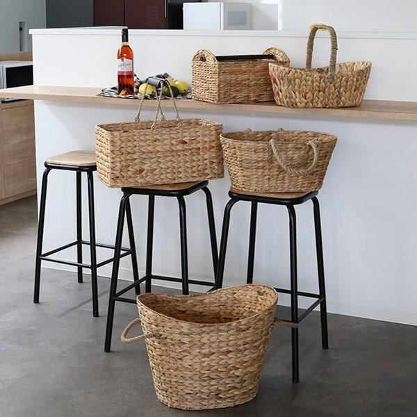 ちどり産業 マガジンラック バスケット ウォーターヒヤシンス 収納