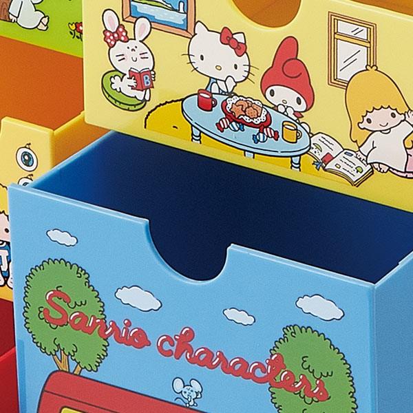 sanrio（サンリオ） 収納 引き出し ボックス 引き出しいっぱいチェスト
