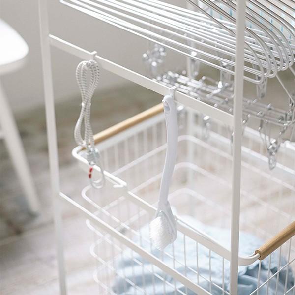 山崎実業 tosca 天板付きランドリーワゴン トスカ ホワイト