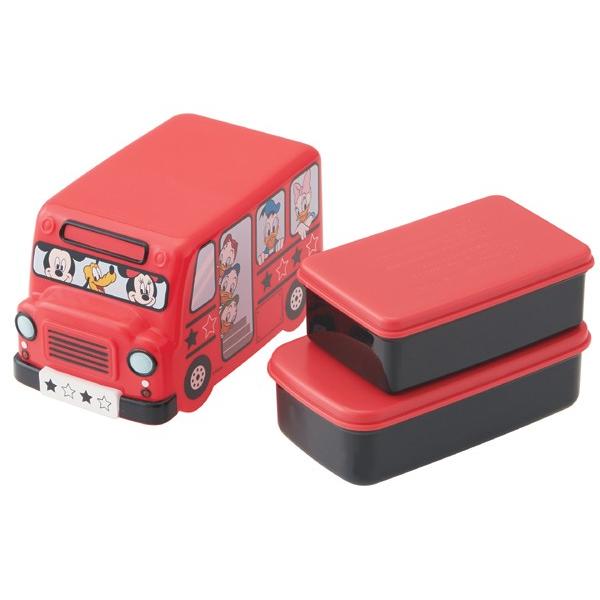 Disney（ディズニー） お弁当箱 バス型 ランチボックス ミッキー