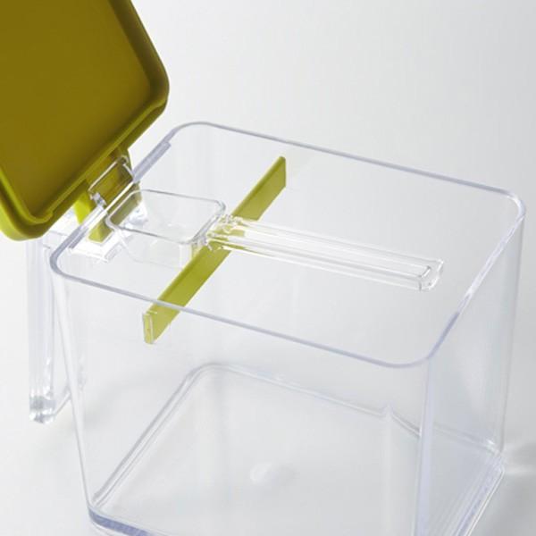 山崎実業 アクア 調味料ストッカー＆ラック 3個セット