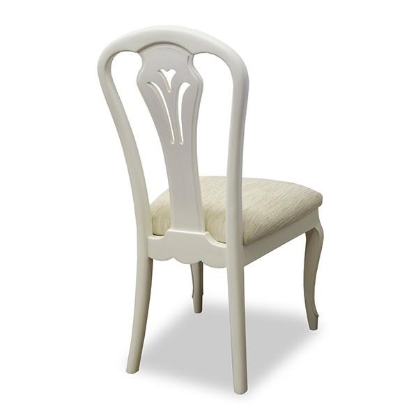 ダイニングチェア 2脚セット 椅子 木製 クラシック調 フルール 座面高