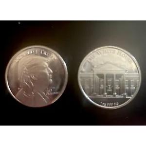 第45代/第47代トランプ大統領、ホワイトハウスで宣誓する1オンス.999