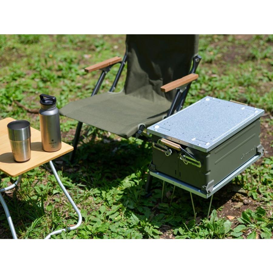 snow peak（スノーピーク） シェルフ コンテナ 25 オリーブドラブ 数量