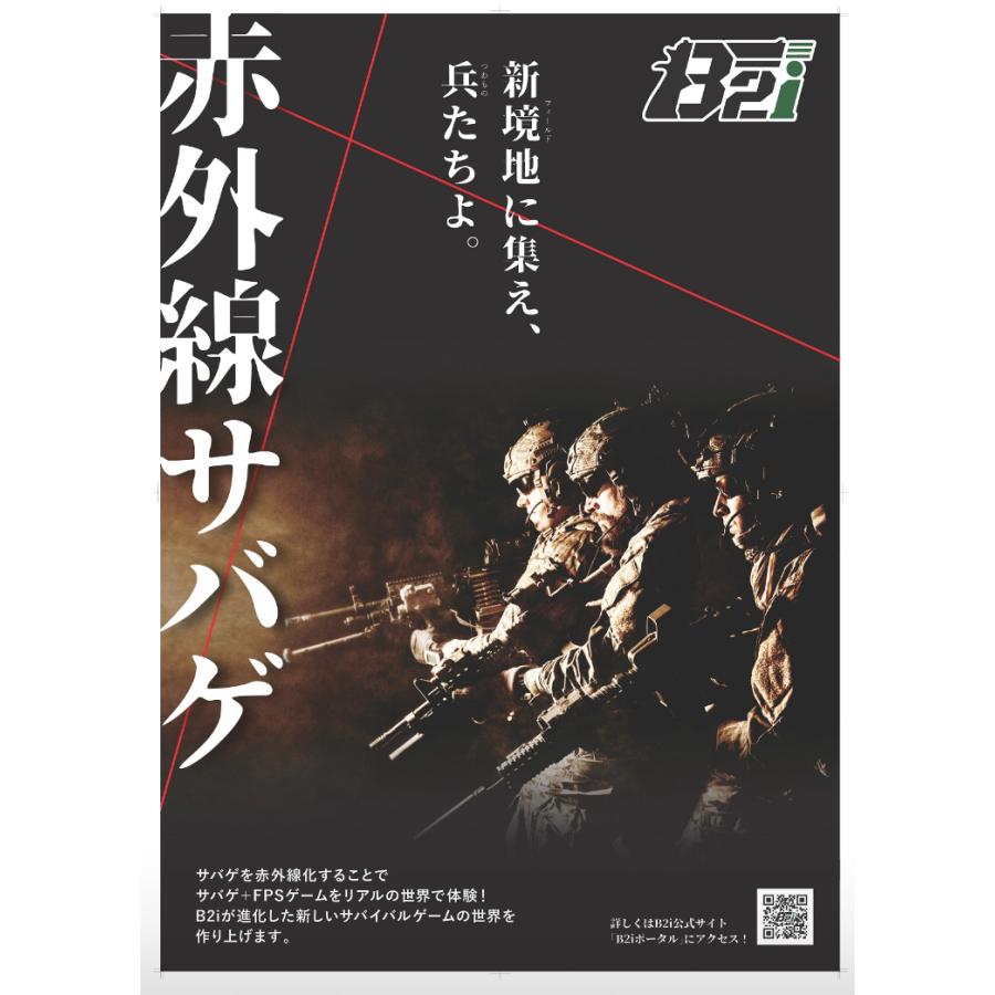 赤外線サバイバルゲームシステム B2i セット【B-i0001・B-i0002・B