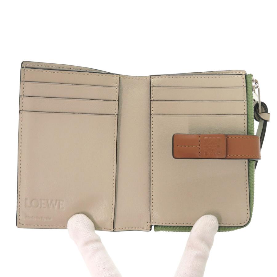 LOEWE（ロエベ） 新品同様 スリムジップ バイフォールド ウォレット