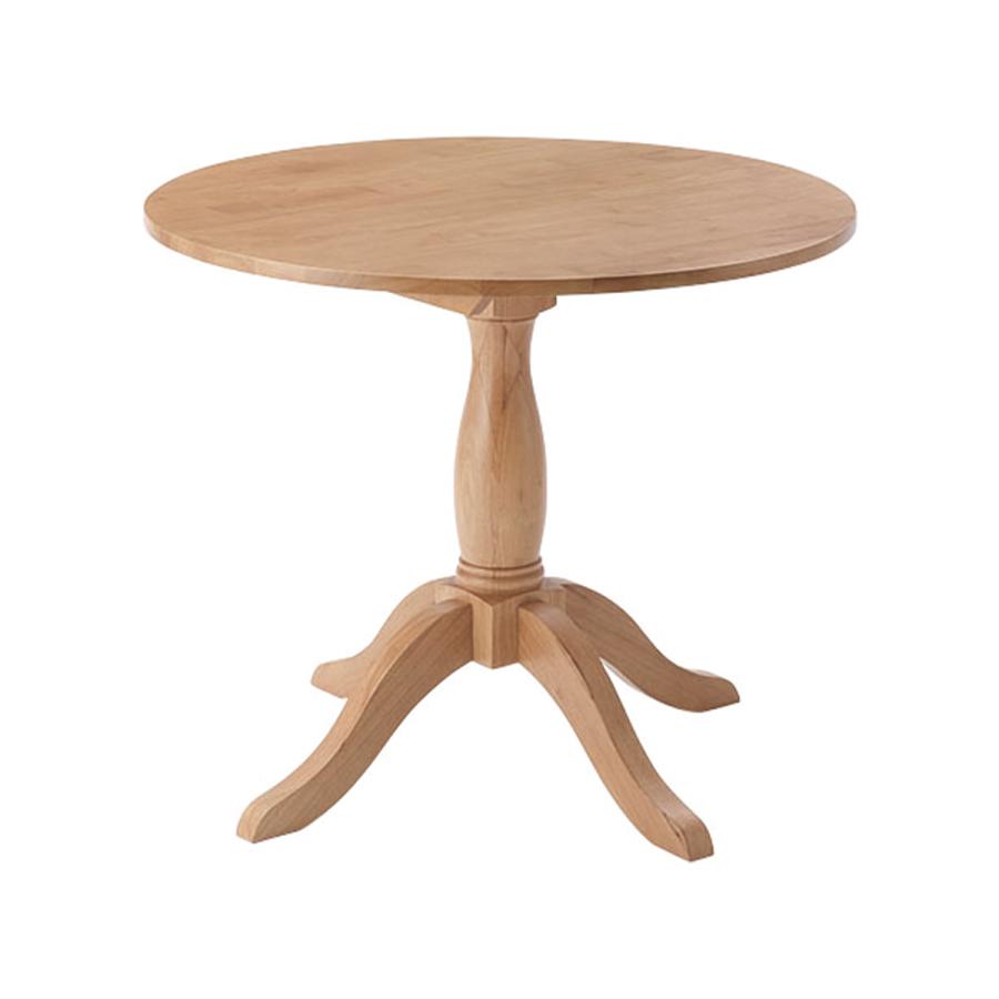 ダイニングテーブル 丸型 幅90 木製 北欧 おしゃれ 無垢材 丸テーブル