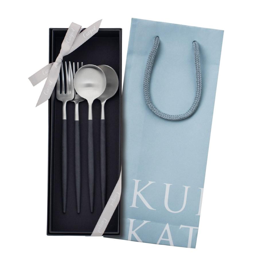 Cutipol（クチポール） 正規品 カトラリー ゴア デザート 4本 ギフト