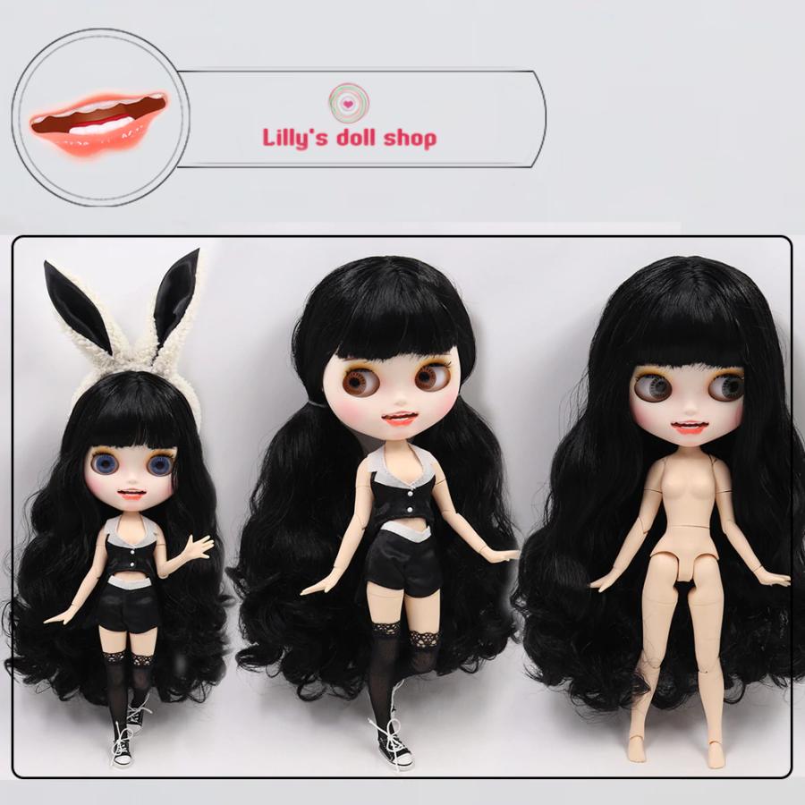 アイシードール オープンマウス 可動ボディ 1/6ドール カスタムドール