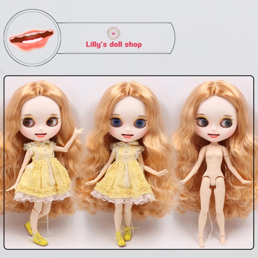 アイシードール オープンマウス 可動ボディ 1/6ドール カスタムドール