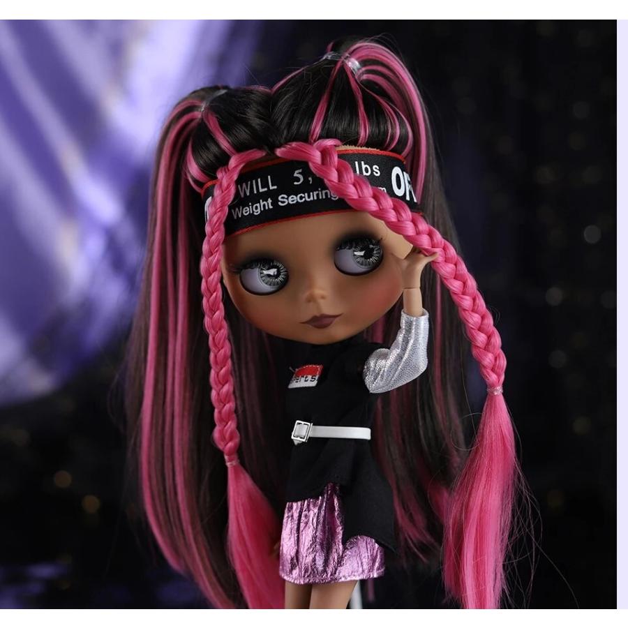 アイシードール ブラック 褐色 おもちゃ 着せ替え 人形 カスタムドール