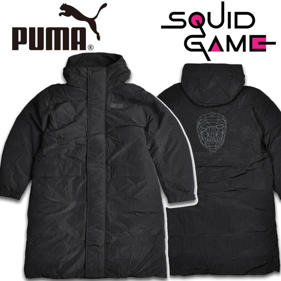 PUMA（プーマ） PUMA SQUID GAME OVERSIZE TRACK JACKET BLACK 627431