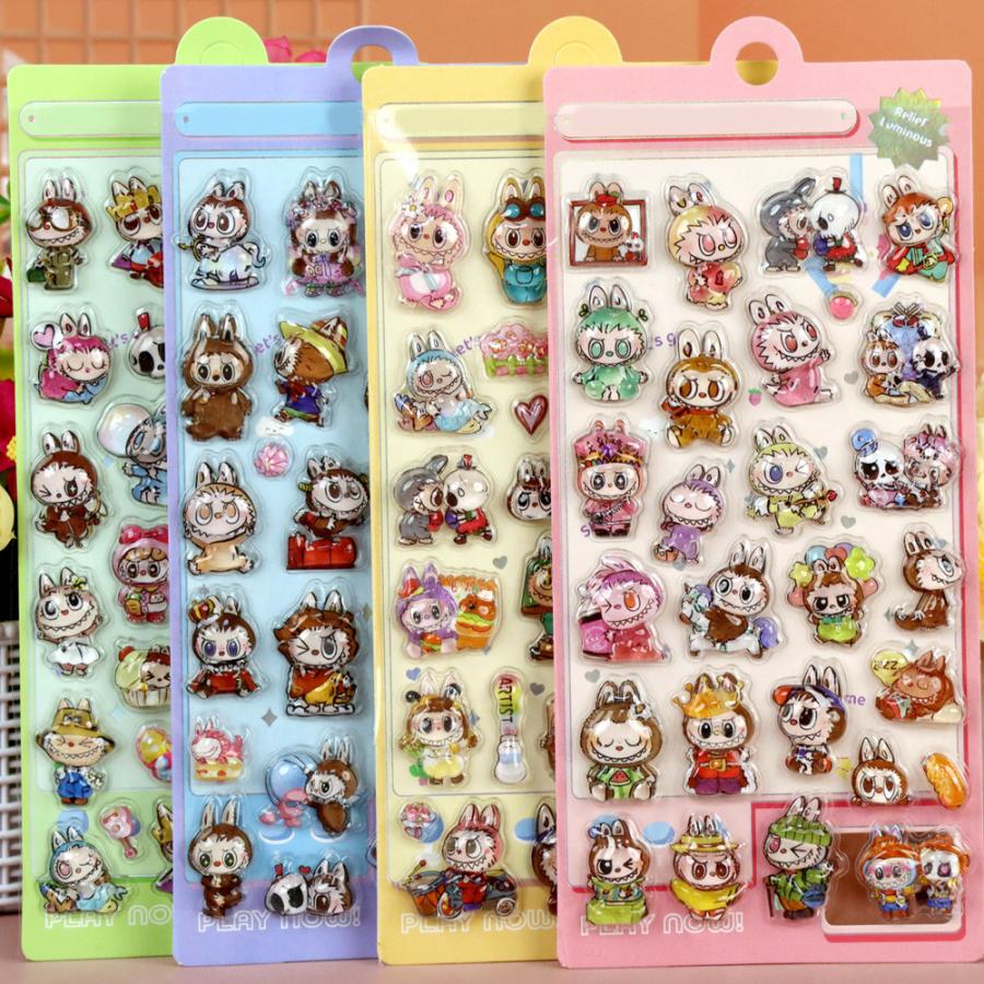 値下げ！＼期間限定500円offクーポン／即納 ぷくぷくシール ウォーター