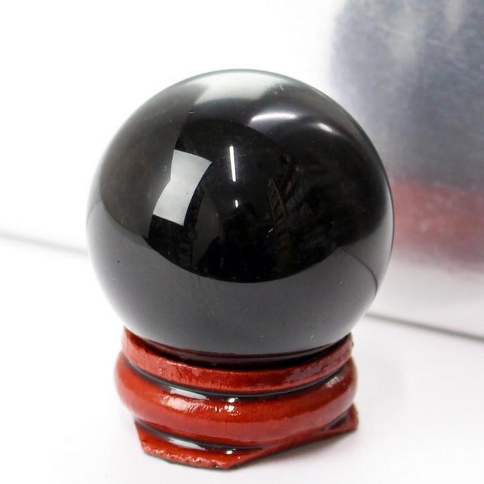 38-40mm玉 台付き】モリオン 丸玉 水晶玉 黒水晶 morion 原石 天然石