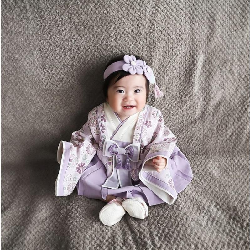 mocmof（モクモフ） ベビー 十二単袴ドレス プレミアム ベビー袴