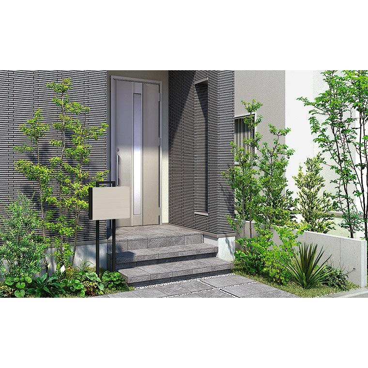 LIXIL（リクシル） 郵便ポスト ネクストポスト L-1型 シャイングレー