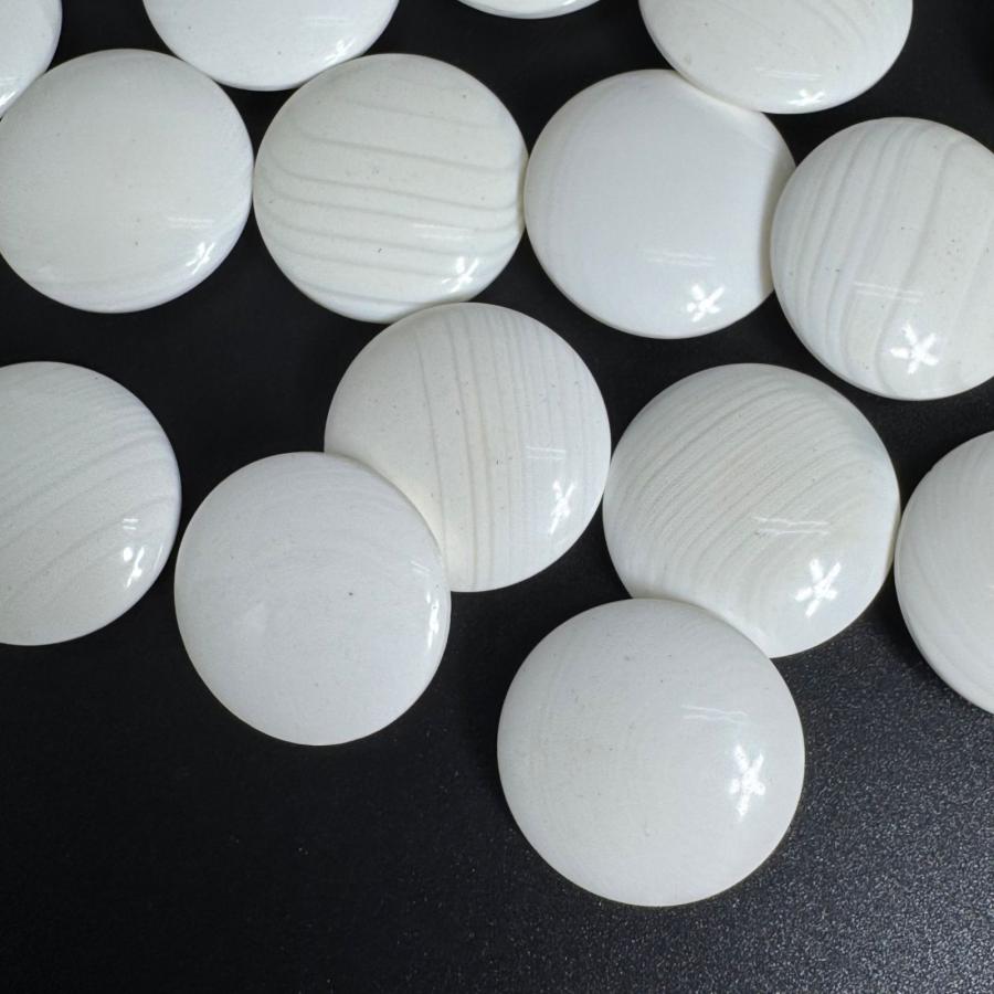 天然本蛤 那智 黒石 碁石 骨董/囲碁/碁笥/碁石/雪印/月印/華印