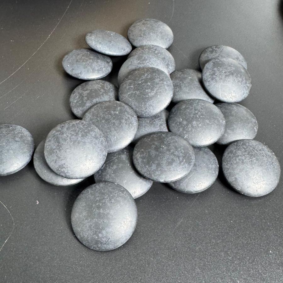 天然本蛤 那智 黒石 碁石 骨董/囲碁/碁笥/碁石/雪印/月印/華印