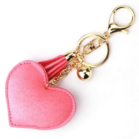 バッグチャーム ハート タッセル キーホルダー おしゃれ かわいい