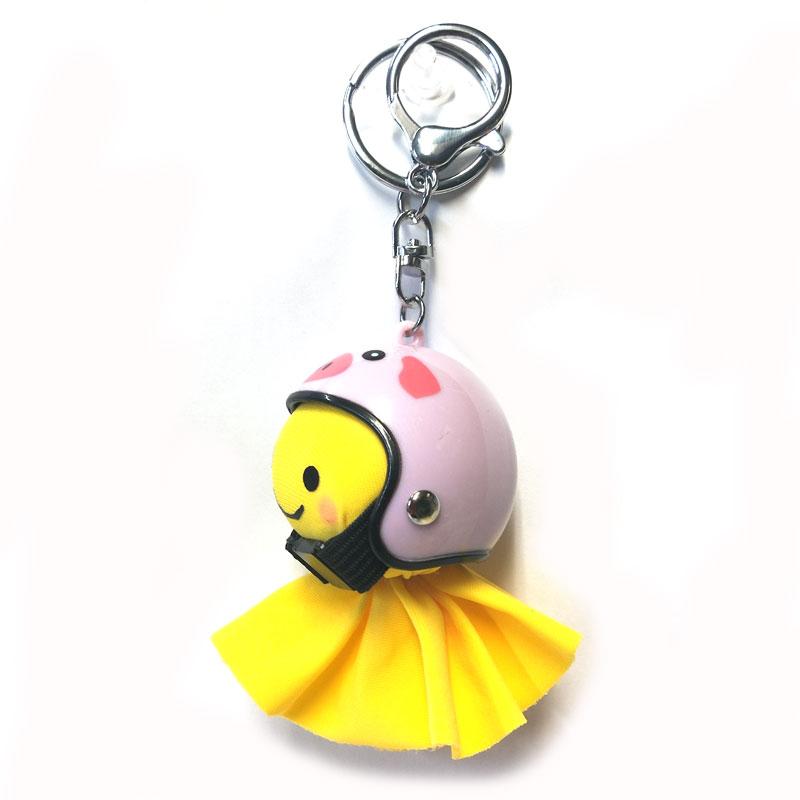 てるぼう＆ヘルメットキーホルダーセット『ブタ』 雨 梅雨 てるてる