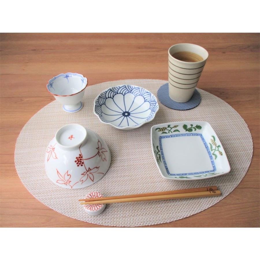 有田焼 食器 お皿 和食器 小鉢 取鉢 取皿 シック 伝統柄 菊割青海波四