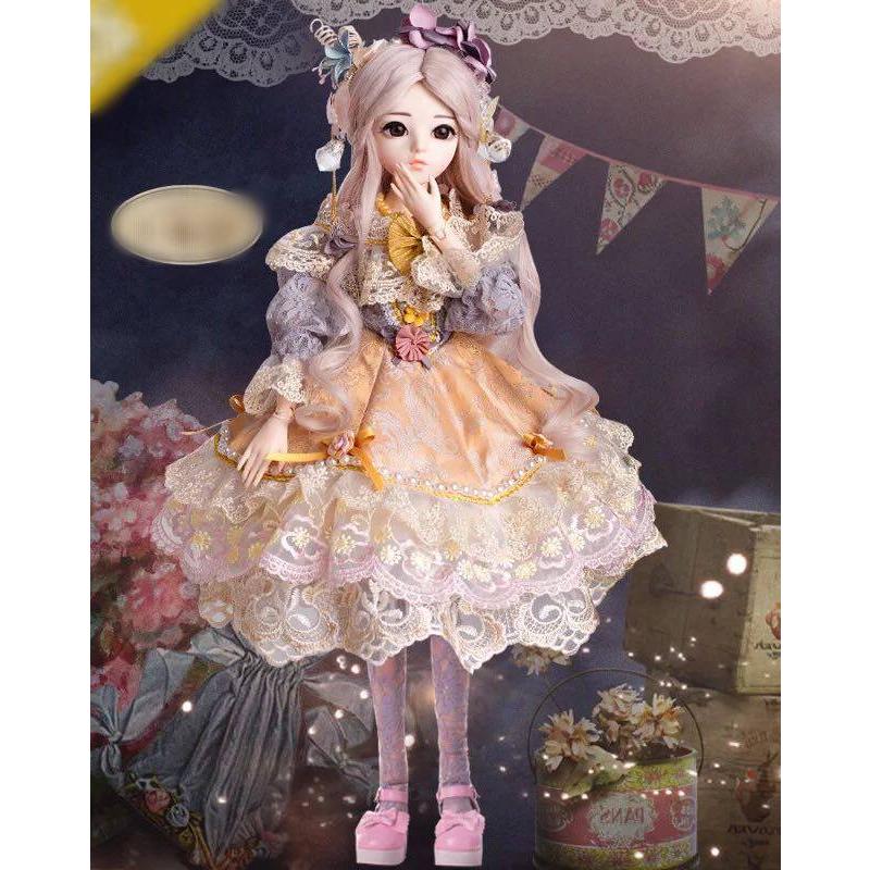 A21343 プリンセスドール 60cm フランス人形 ．西洋人形 衣装付き