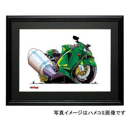 イラスト カワサキNinja ZX-12R（緑） : MotorParade - 通販 - Yahoo