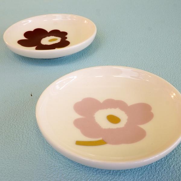 marimekko（マリメッコ） 豆皿2枚セット 金彩UNIKKO（ウニッコ