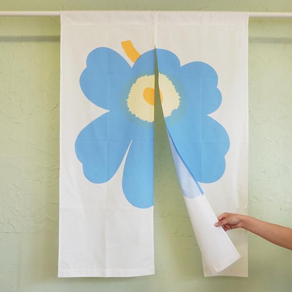 marimekko（マリメッコ） NOREN CURTAINS（のれん） UNIKKO/BLUE【店頭