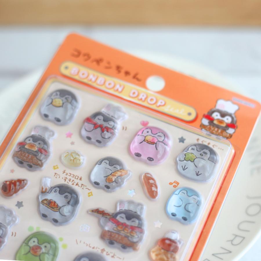 ボンボンドロップシール すみっコぐらし しずくちゃんコウペンちゃん