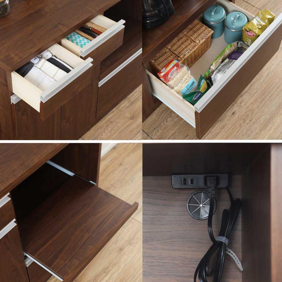 キッチンカウンター 食器棚 カウンター レンジ台 キッチン収納 家電