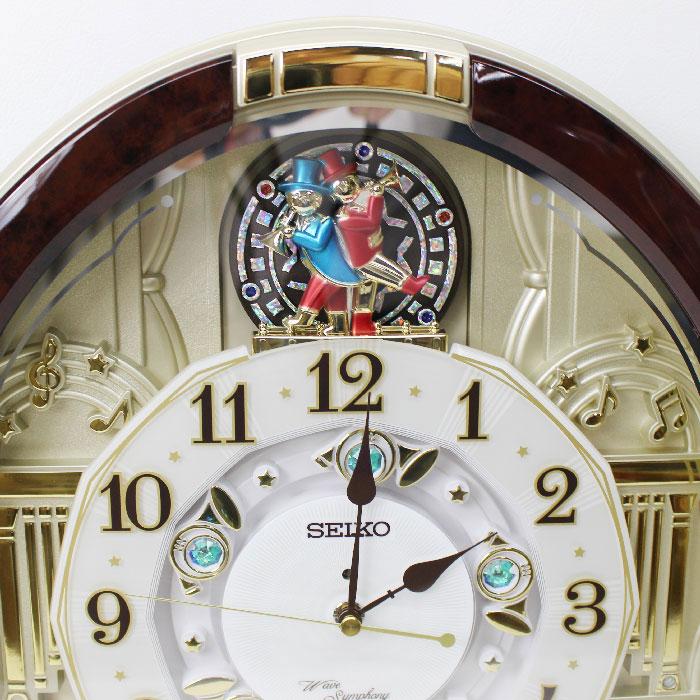 SEIKO（セイコー） からくり時計 電波掛け時計 ウェーブシンフォニー