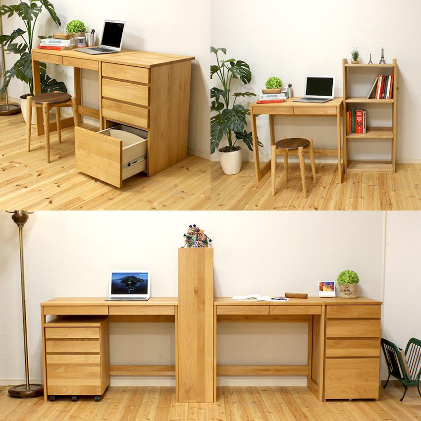 幅80cm 奥行50cm デスク 木製 テーブル desk 机 学習デスク 勉強机