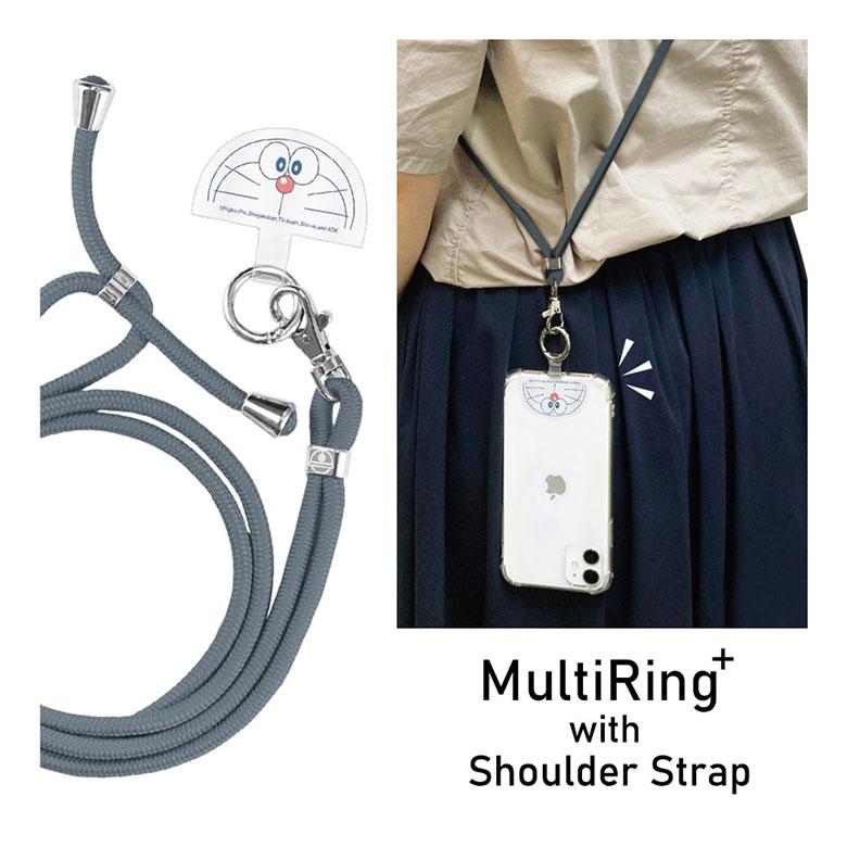 マルチリング プラス ストラップセット ドラえもん スマホショルダー