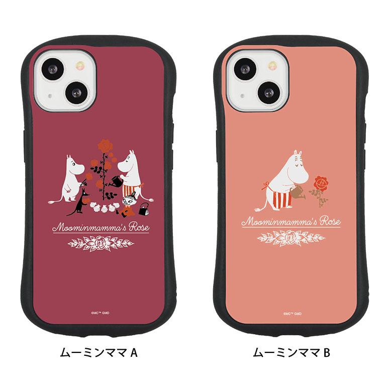 iPhone13 ケース ムーミン Moomin mamma's Rose ガラス 携帯ケース