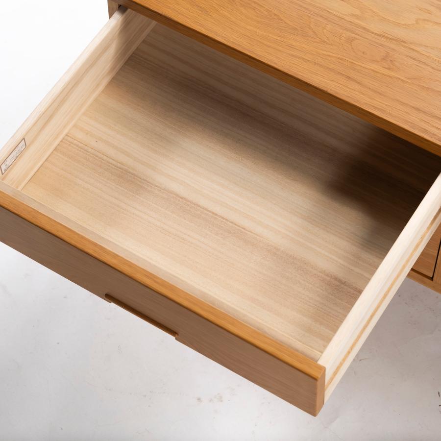 起立木工 IDC大塚 テレビボード ノルディ TVボード w164 オーク材 無垢