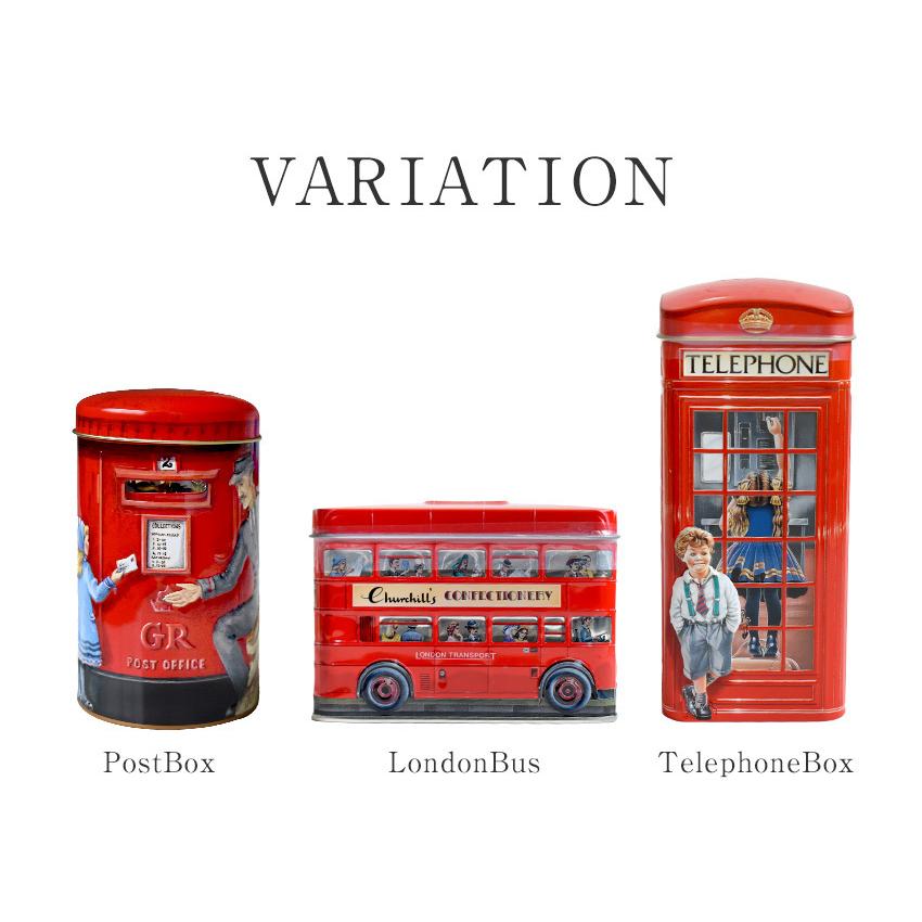 チャーチル キャラメル ポストボックス ロンドンバス テレフォン