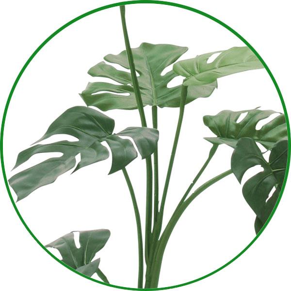 フェイクグリーン 人工観葉植物 光触媒 観葉植物 モンステラ75cm