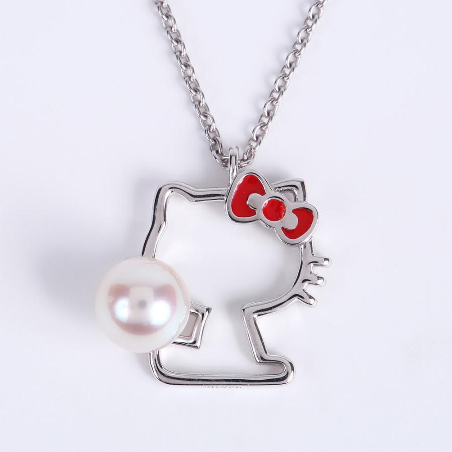 ハローキティ [ムーンレーベル 公式] ネックレス Hello Kitty