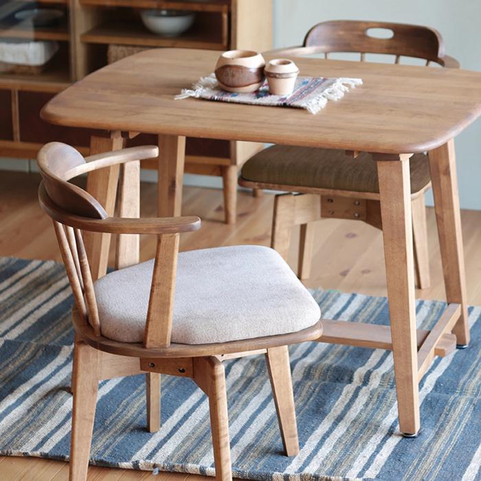 NORA（ノラ） ダイニングチェア チェアー 食卓イス イス 回転 木製 合