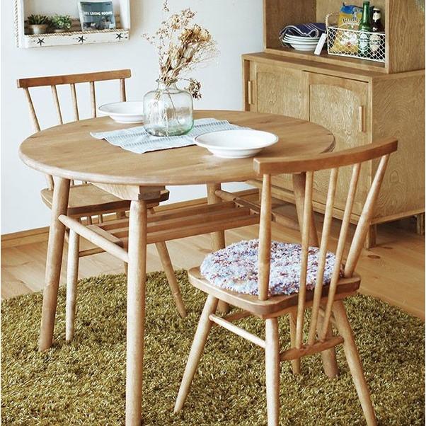 関家具 ラウンドダイニングテーブル 円卓 円形 食卓テーブル 90cm幅