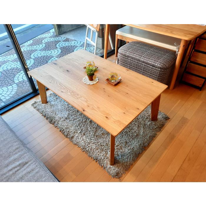 こたつ こたつテーブル テーブル 120cm 長方形 ナチュラル ブラウン